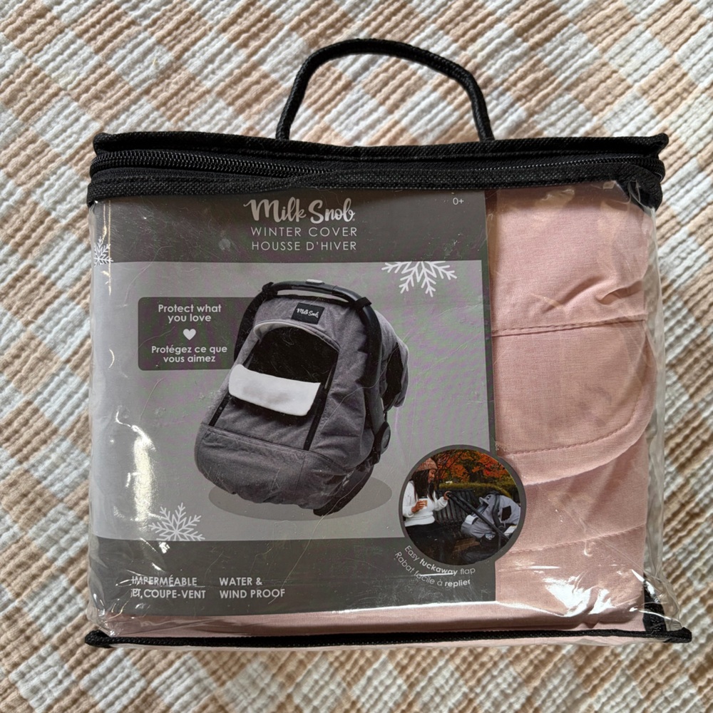 Milk Snob Winter Car Seat Cover ✨